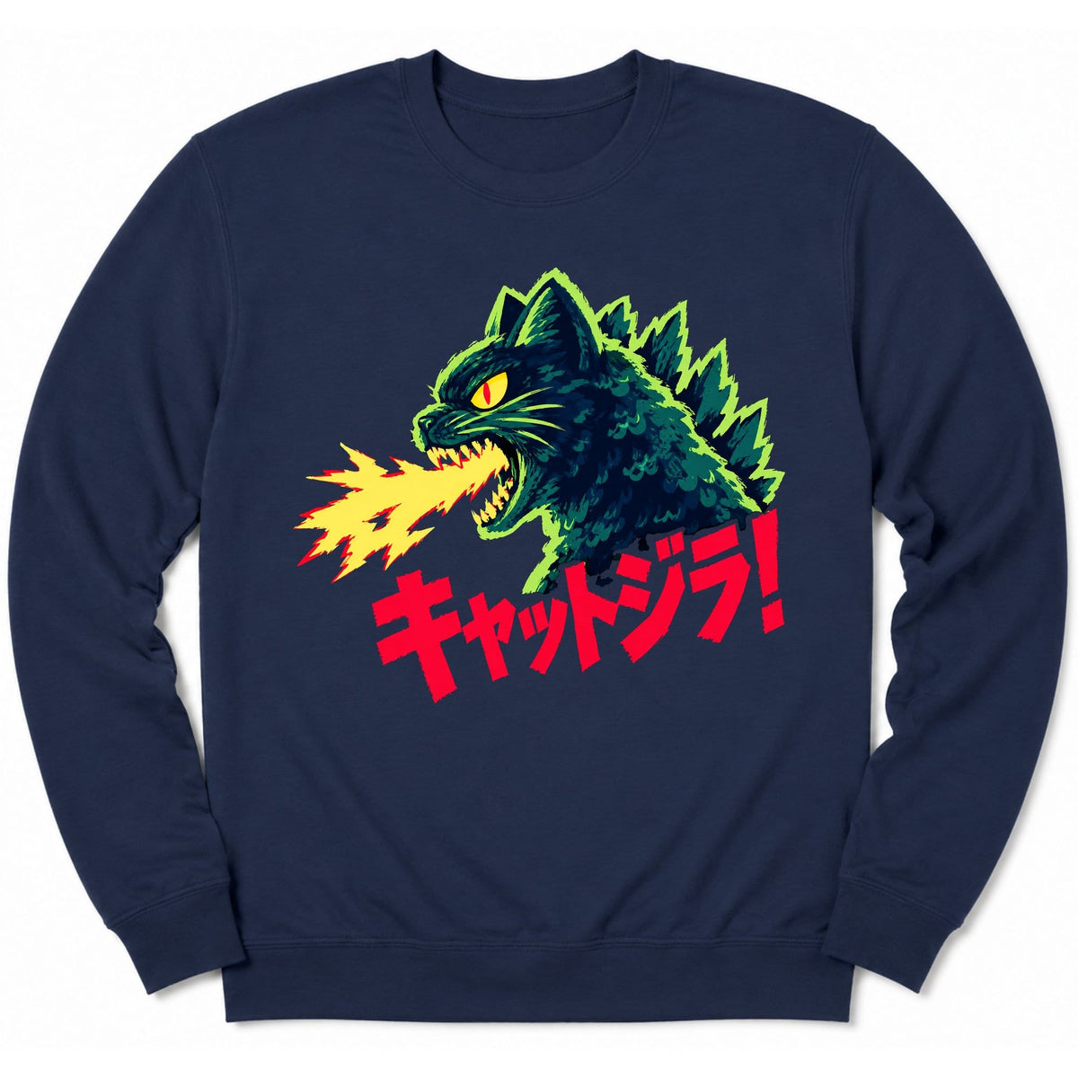 The Retro Chaos Sweatshirt Navy / S 24004118375759497810 Sweatshirt