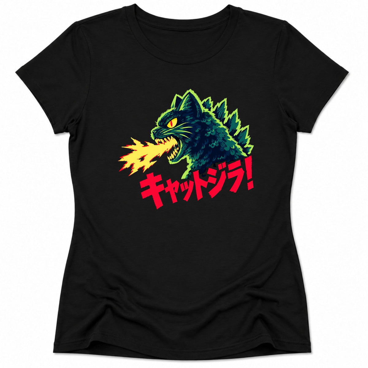 The Retro Chaos Womens Tee Black / S 17084662097027287218 T-Shirt