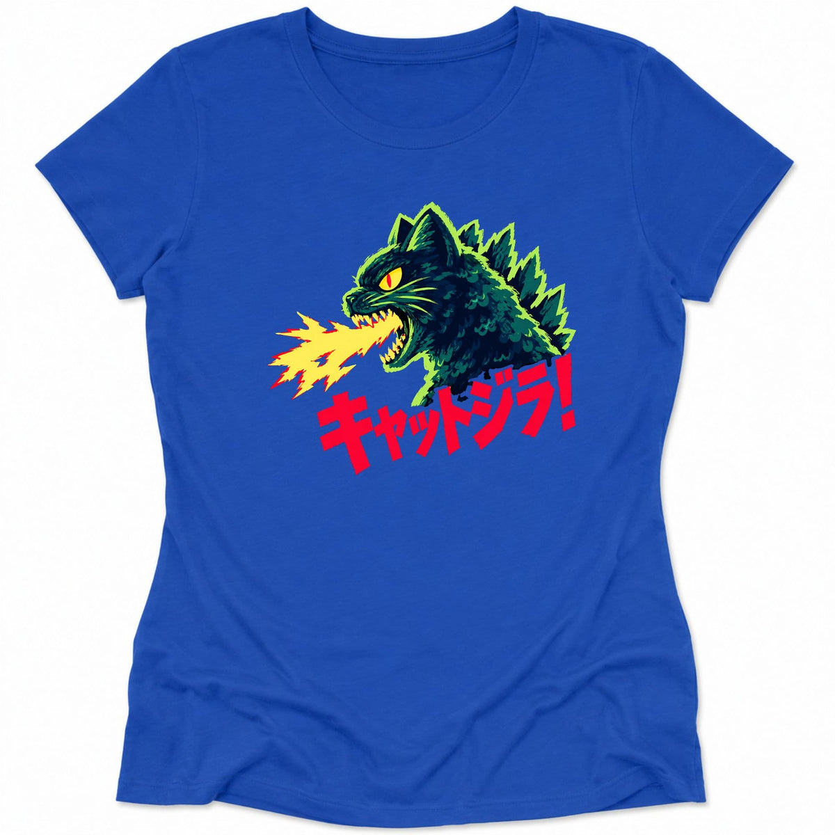 The Retro Chaos Womens Tee True Royal / S 30221643045799098099 T-Shirt