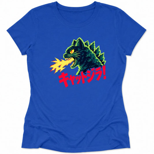 The Retro Chaos Womens Tee True Royal / S 30221643045799098099 T-Shirt
