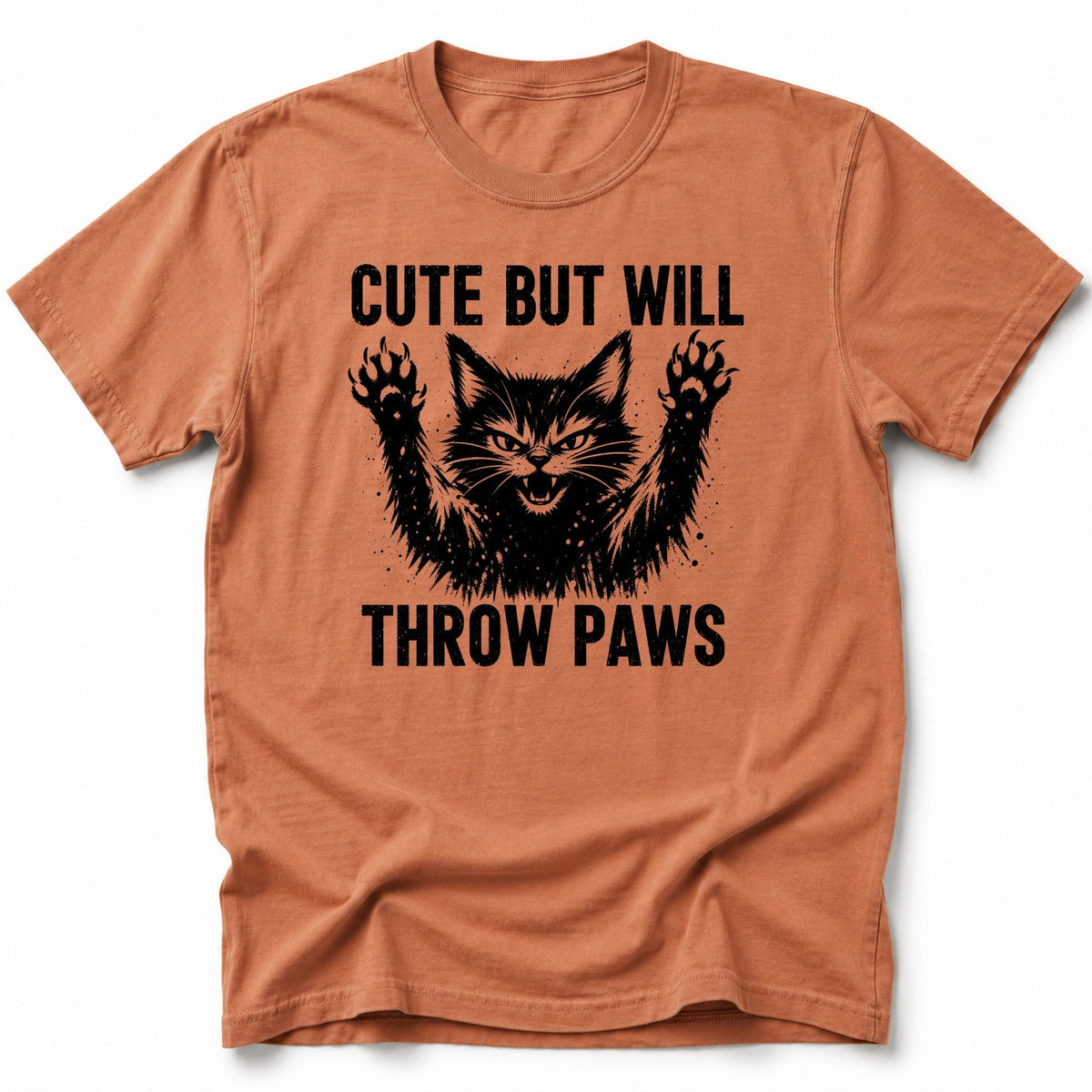 Throw Paws T-Shirt Yam / S 28456725549245492697 T-Shirt