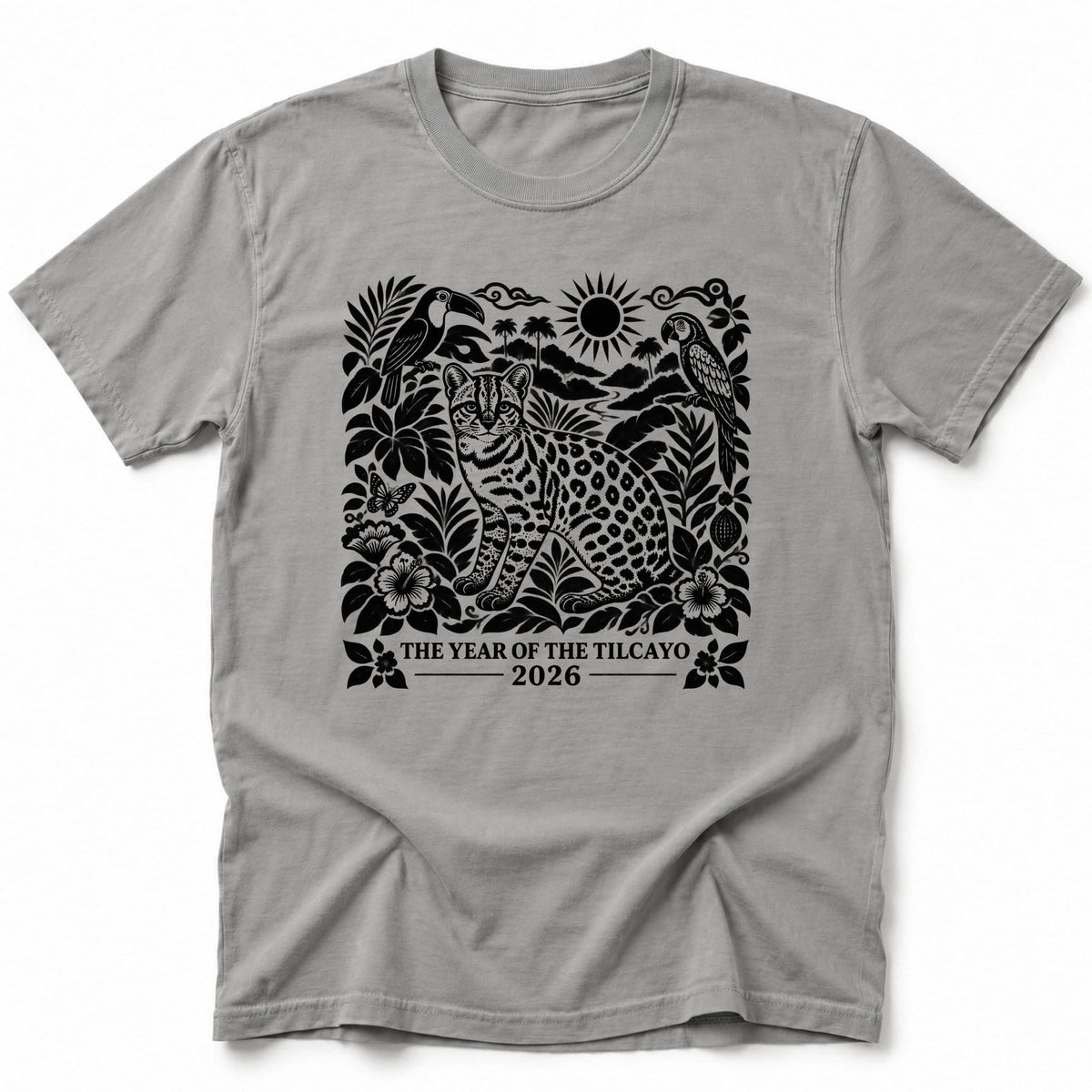 Tilcayo Brazil T-Shirt Grey / S 27084640740689991283 T-Shirt