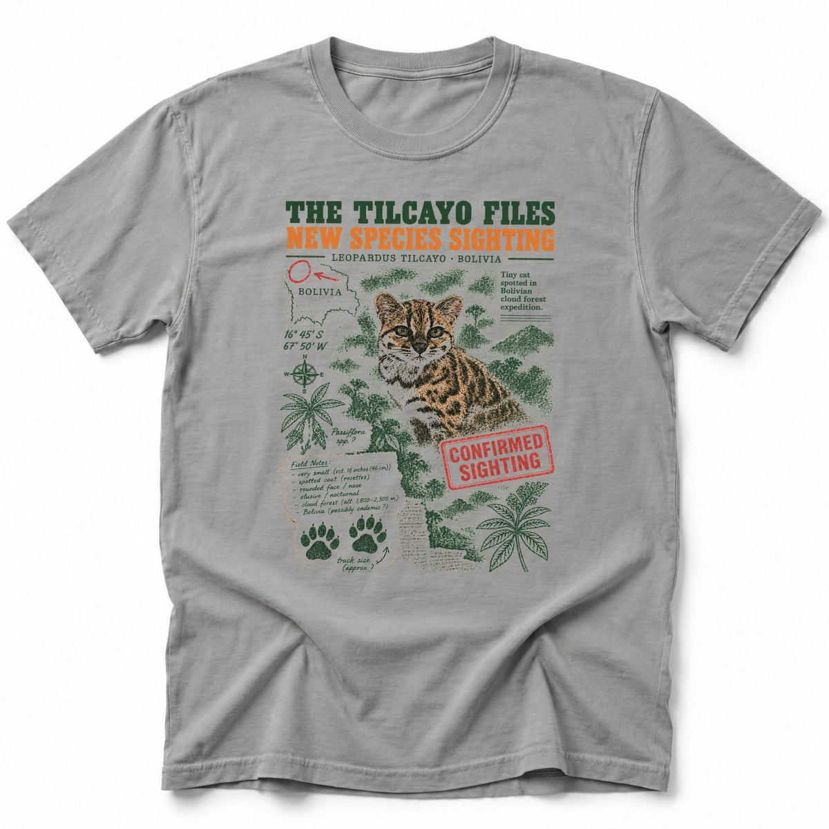 Tilcayo Files T-Shirt Grey / S 83564653103722270705 T-Shirt