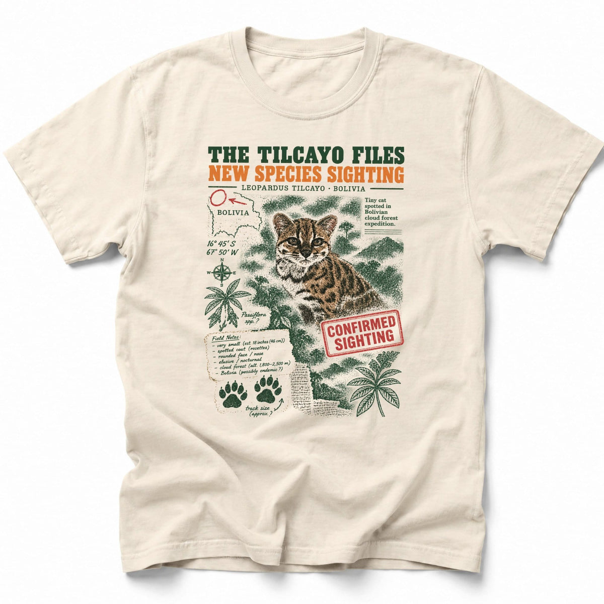 Tilcayo Files T-Shirt Ivory / S 15467511849519587910 T-Shirt