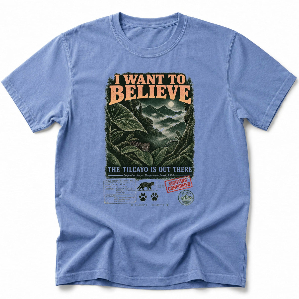 Tilcayo Is Out There T-Shirt Blue Jean / S 11440371554864113545 T-Shirt