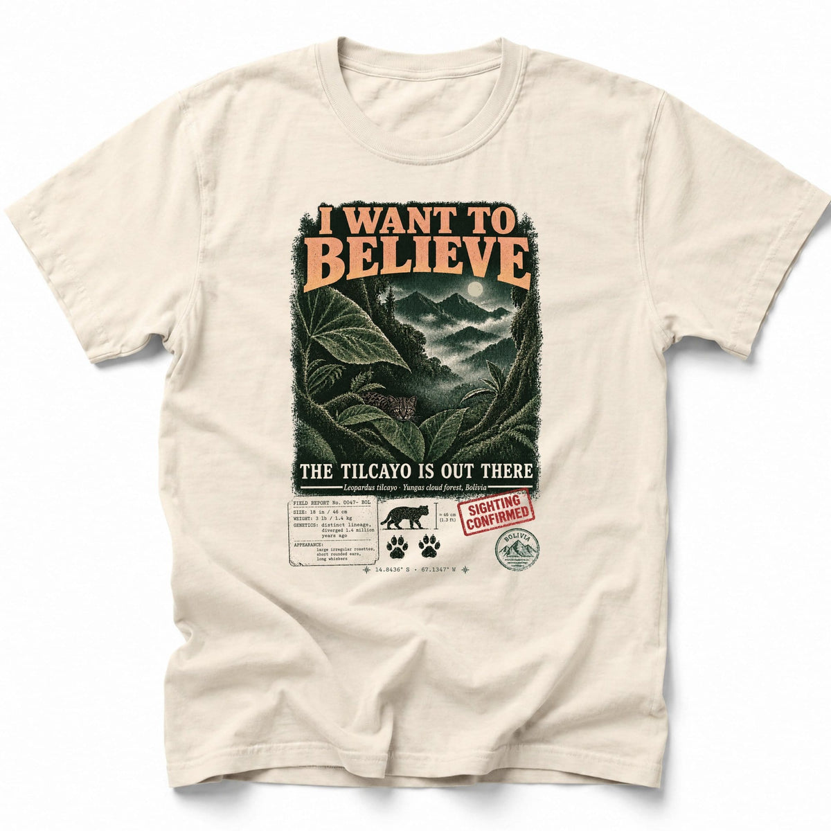 Tilcayo Is Out There T-Shirt Ivory / S 17024803394688895038 T-Shirt