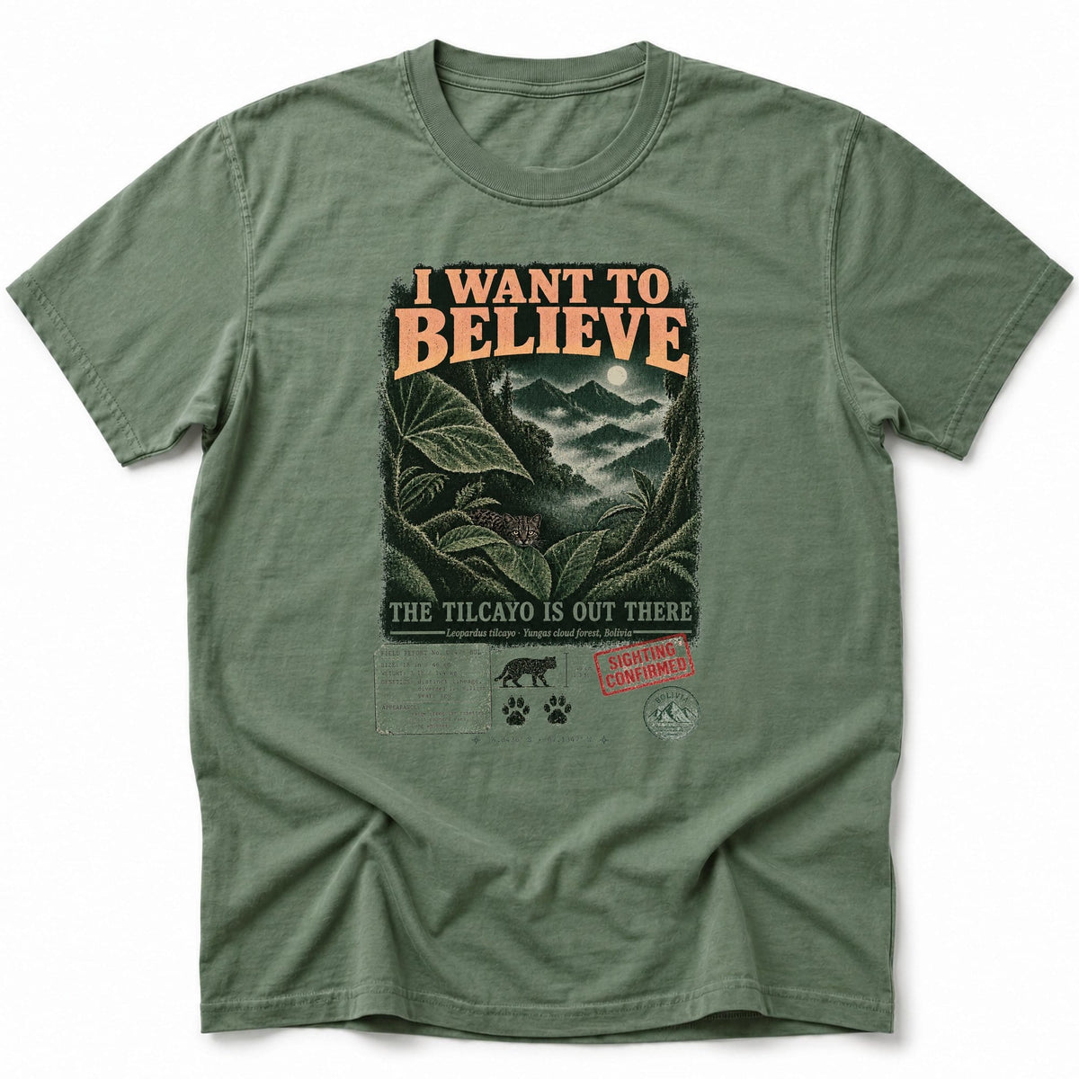 Tilcayo Is Out There T-Shirt Moss / S 22413805799669868905 T-Shirt