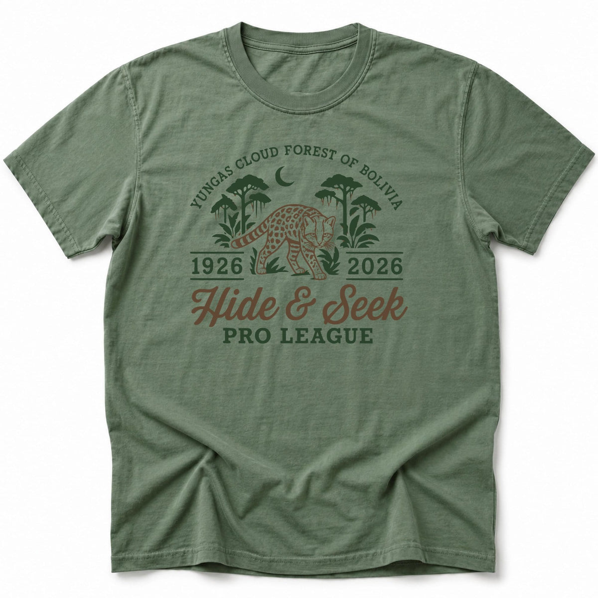 Tilcayo Pro League T-Shirt Moss / S 22838206323694959733 T-Shirt