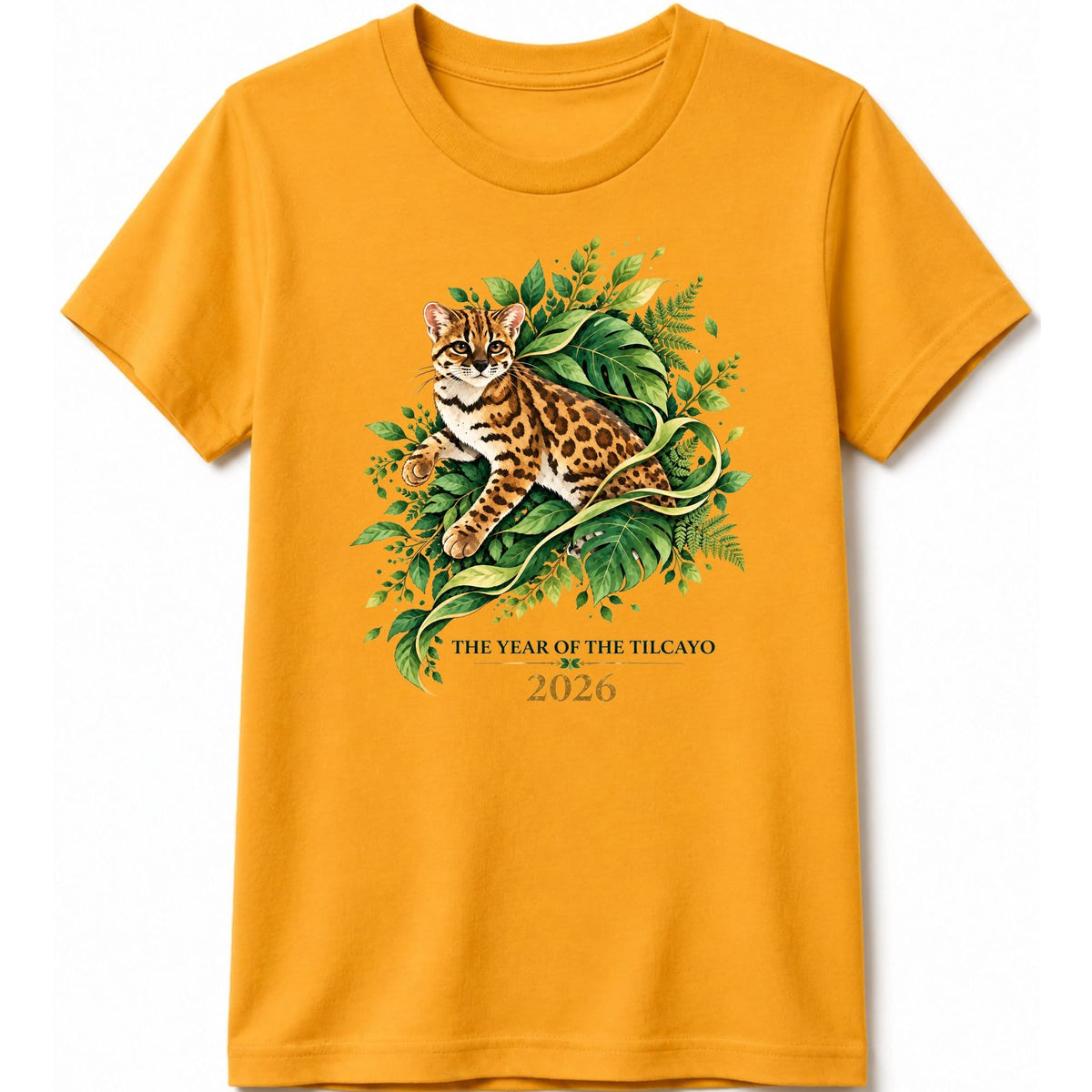 Tilcayo Year 2026 Kids Tee Gold / S 24612415067336683103 Kids clothes