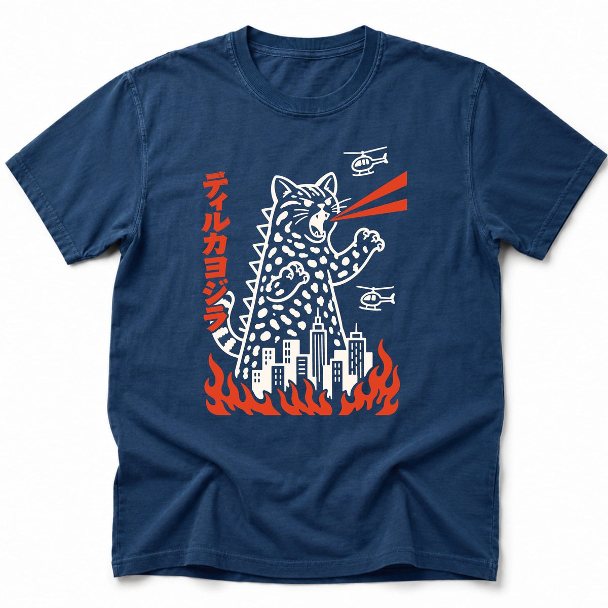 Tilcayojira T-Shirt Navy / S 57623413776138497584 T-Shirt