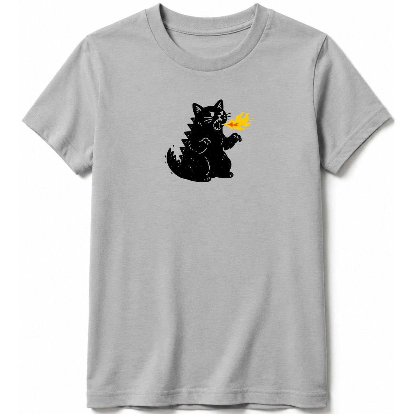 Tiny Kaiju Energy Kids Tee S / Athletic Heather 21721297784546416767 Kids clothes