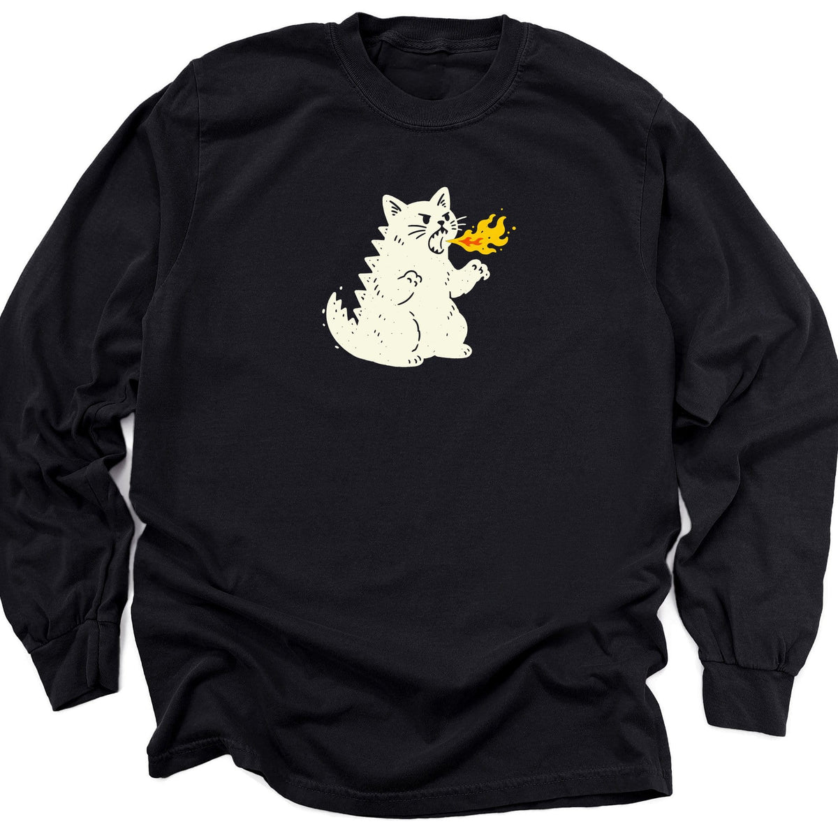 Tiny Kaiju Energy Long Sleeve Black / M 28806902381803059161 Long-sleeve