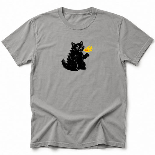 Tiny Kaiju Energy T-Shirt Grey / S 17751841321603499259 T-Shirt