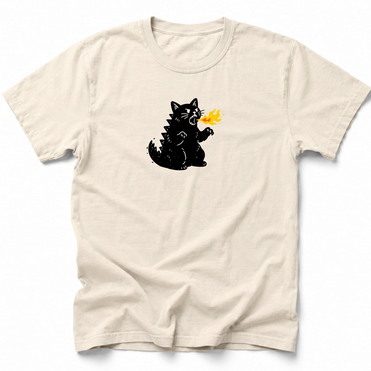 Tiny Kaiju Energy T-Shirt Ivory / S 14372324457873037206 T-Shirt
