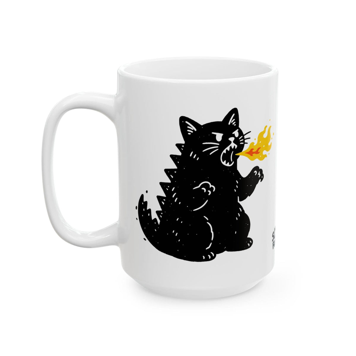 Tiny Kaiju Energy White Mug (15oz) 15oz 11655201326366896210 Mug