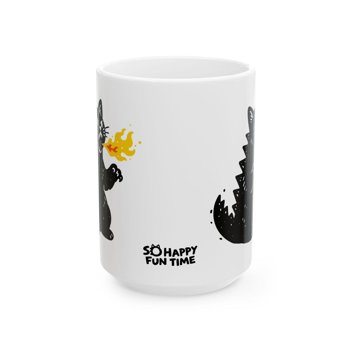 Tiny Kaiju Energy White Mug (15oz) 15oz 11655201326366896210 Mug