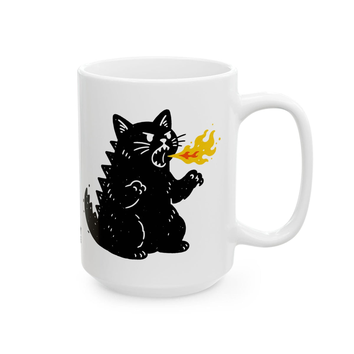 Tiny Kaiju Energy White Mug (15oz) 15oz 11655201326366896210 Mug