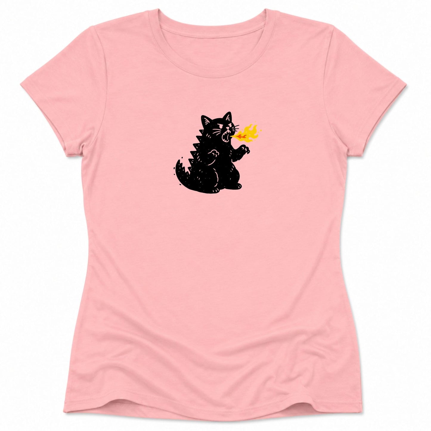 Tiny Kaiju Energy Womens Tee S / Pink 16561500443406861111 T-Shirt