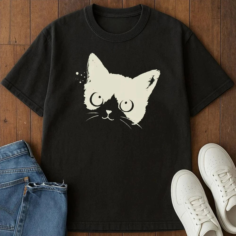 Tiny Meow T-Shirt Black / S 29387877479311157838 T-Shirt