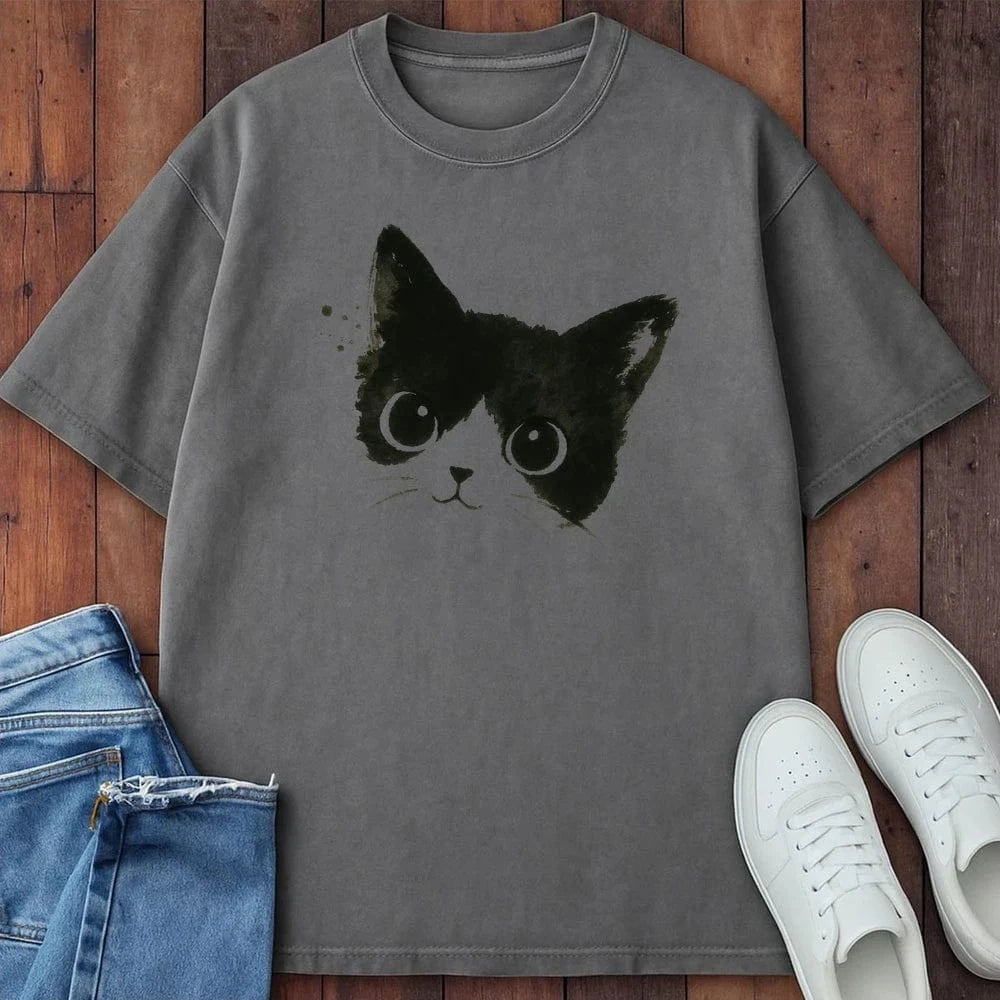 Tiny Meow T-Shirt Grey / S 24211640317512572140 T-Shirt