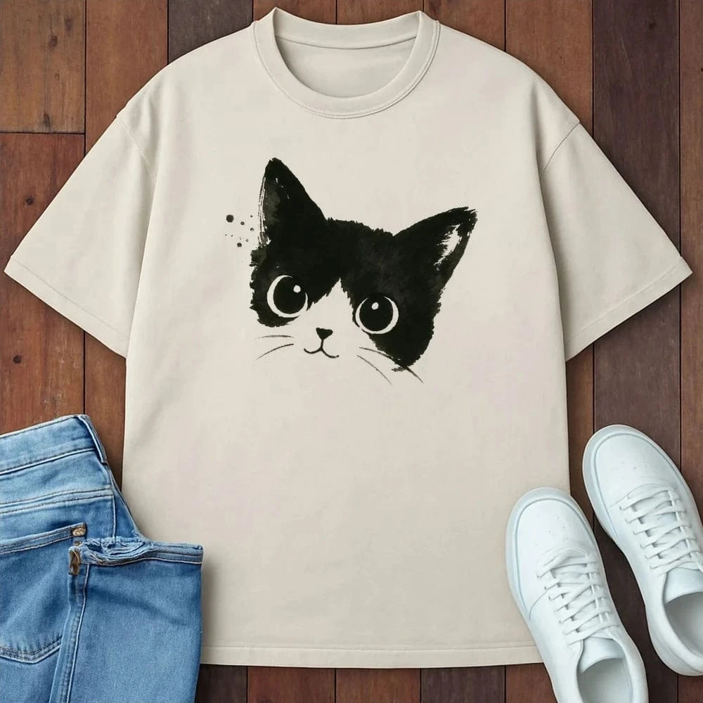 Tiny Meow T-Shirt Ivory / S 17528938975585467938 T-Shirt