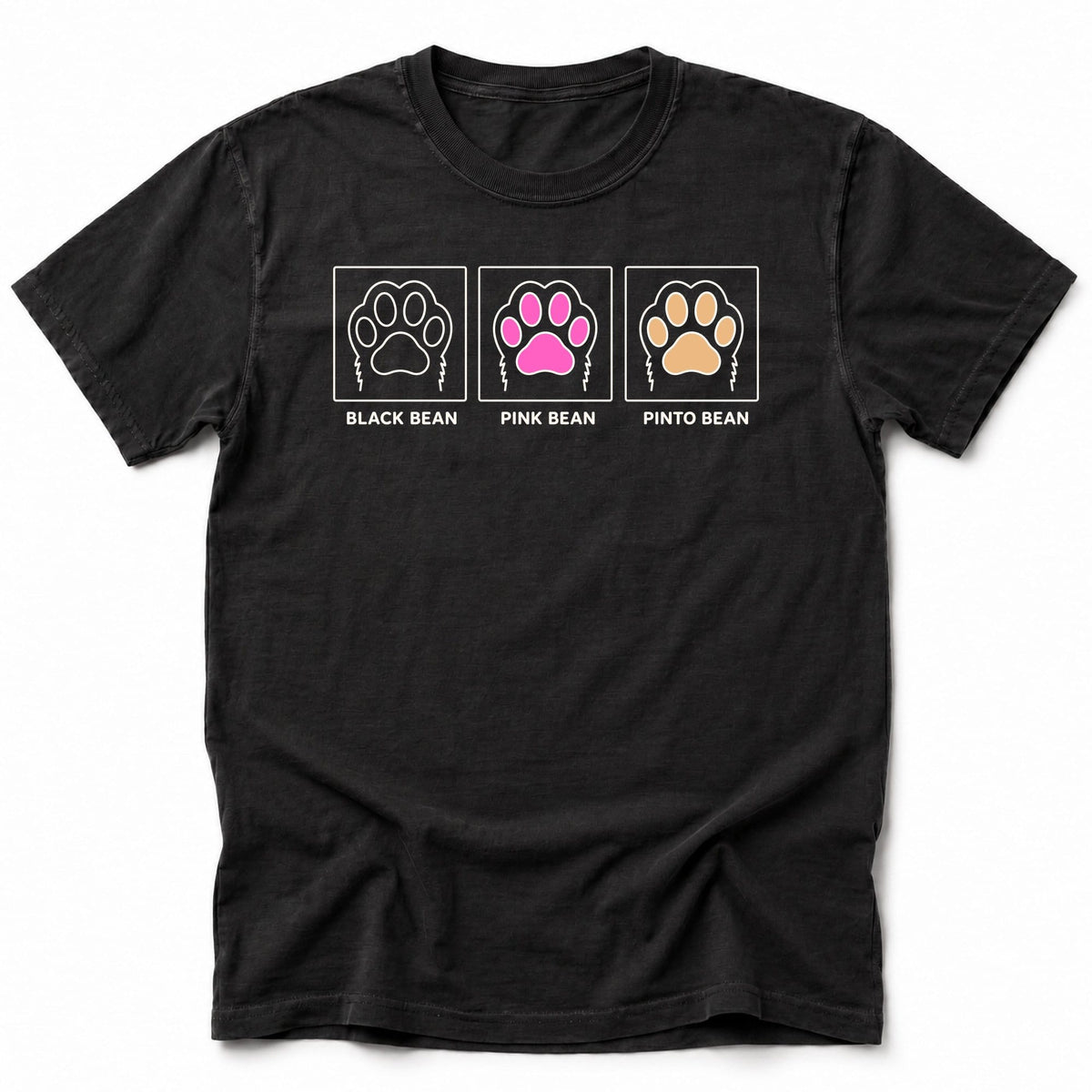 Toe Beans T-Shirt Black / S 15506200188065060830 T-Shirt