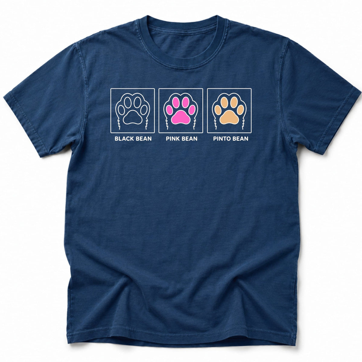 Toe Beans T-Shirt Navy / S 14538100884335955834 T-Shirt