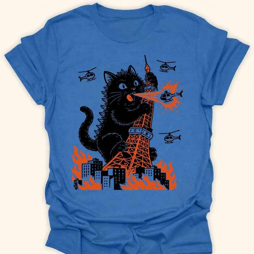 Tokyo Tower Hazard Everyday Softstyle Tee Heather Royal / S 26258109140365180700 T-Shirt