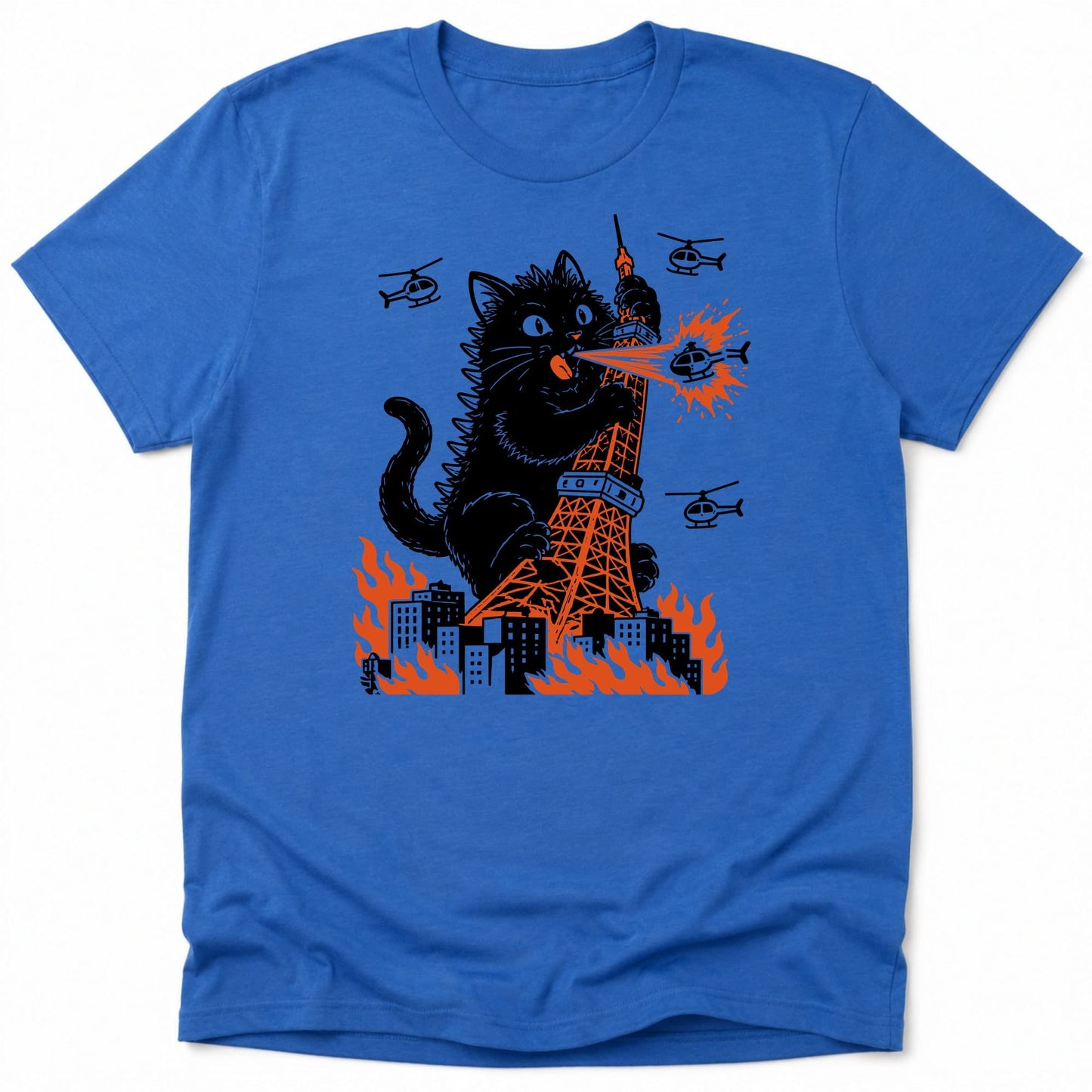 Tokyo Tower Hazard Everyday Softstyle Tee Heather Royal / S 26258109140365180700 T-Shirt
