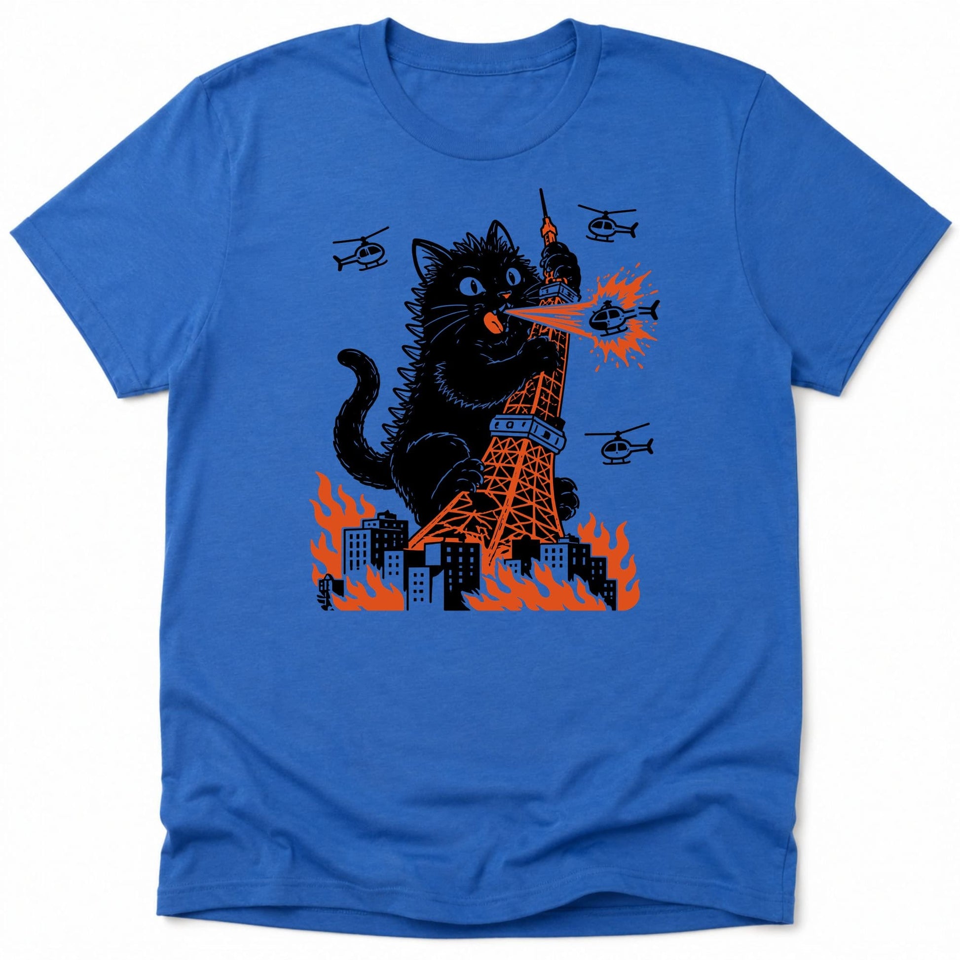 Tokyo Tower Hazard Everyday Softstyle Tee Heather Royal / S 26258109140365180700 T-Shirt