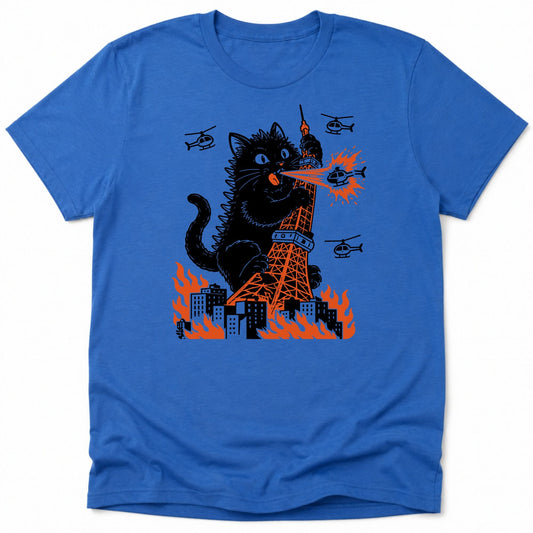 Tokyo Tower Hazard Everyday Softstyle Tee Heather Royal / S 26258109140365180700 T-Shirt