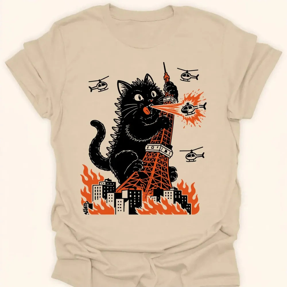 Tokyo Tower Hazard Everyday Softstyle Tee Sand / S 58075874830774858449 T-Shirt