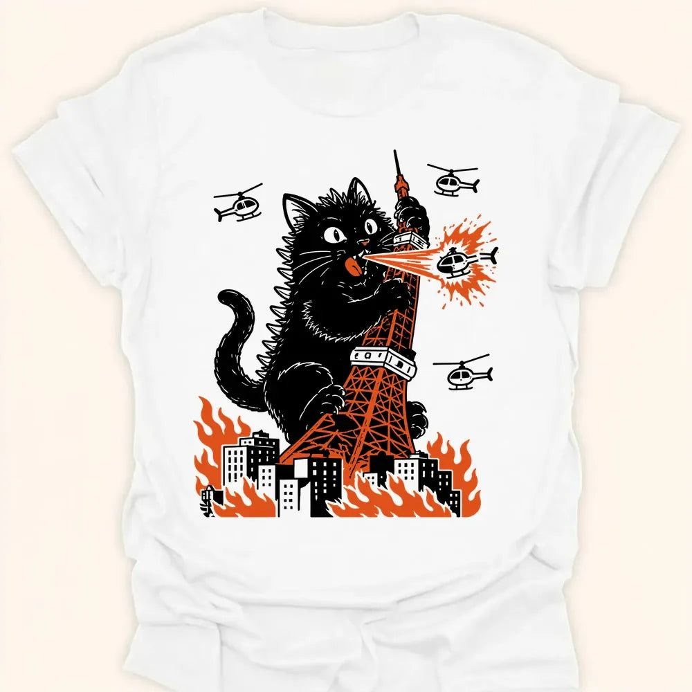Tokyo Tower Hazard Everyday Softstyle Tee White / S 18622437786734664517 T-Shirt