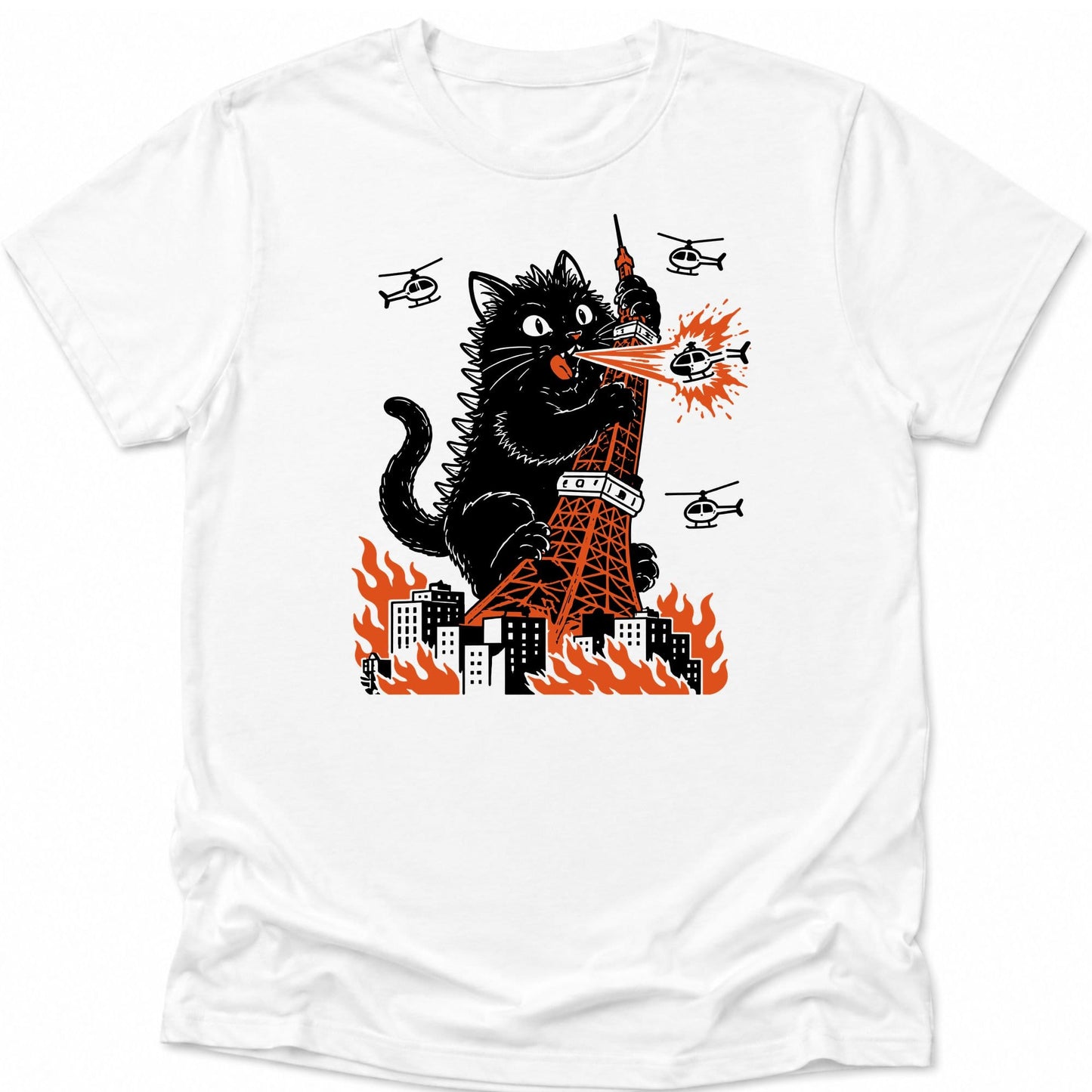 Tokyo Tower Hazard Everyday Softstyle Tee White / S 18622437786734664517 T-Shirt