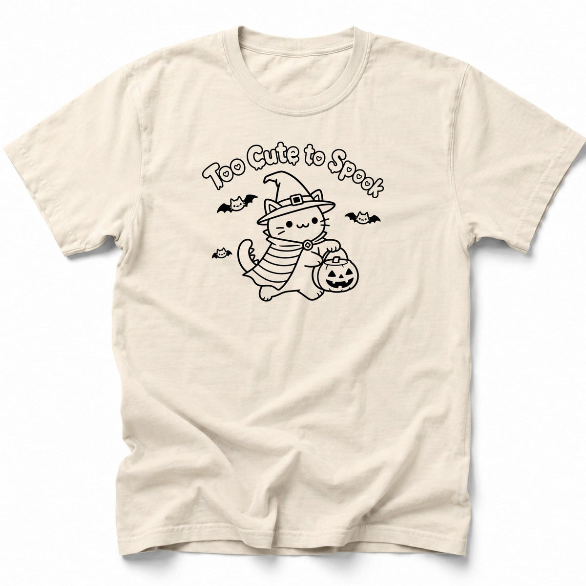 Too Cute to Spook T-Shirt Ivory / S 30874943287944026479 T-Shirt