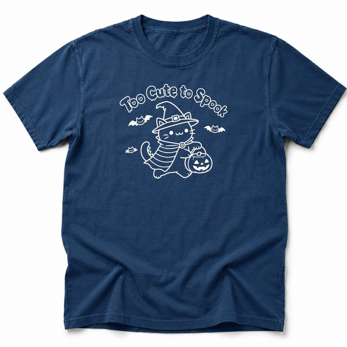 Too Cute to Spook T-Shirt Navy / S 18853693073151496033 T-Shirt