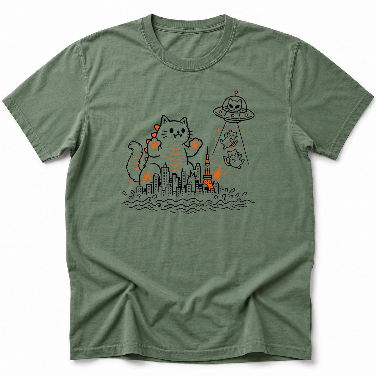 Total Chaos Time T-Shirt Moss / S 22781912897567524371 T-Shirt