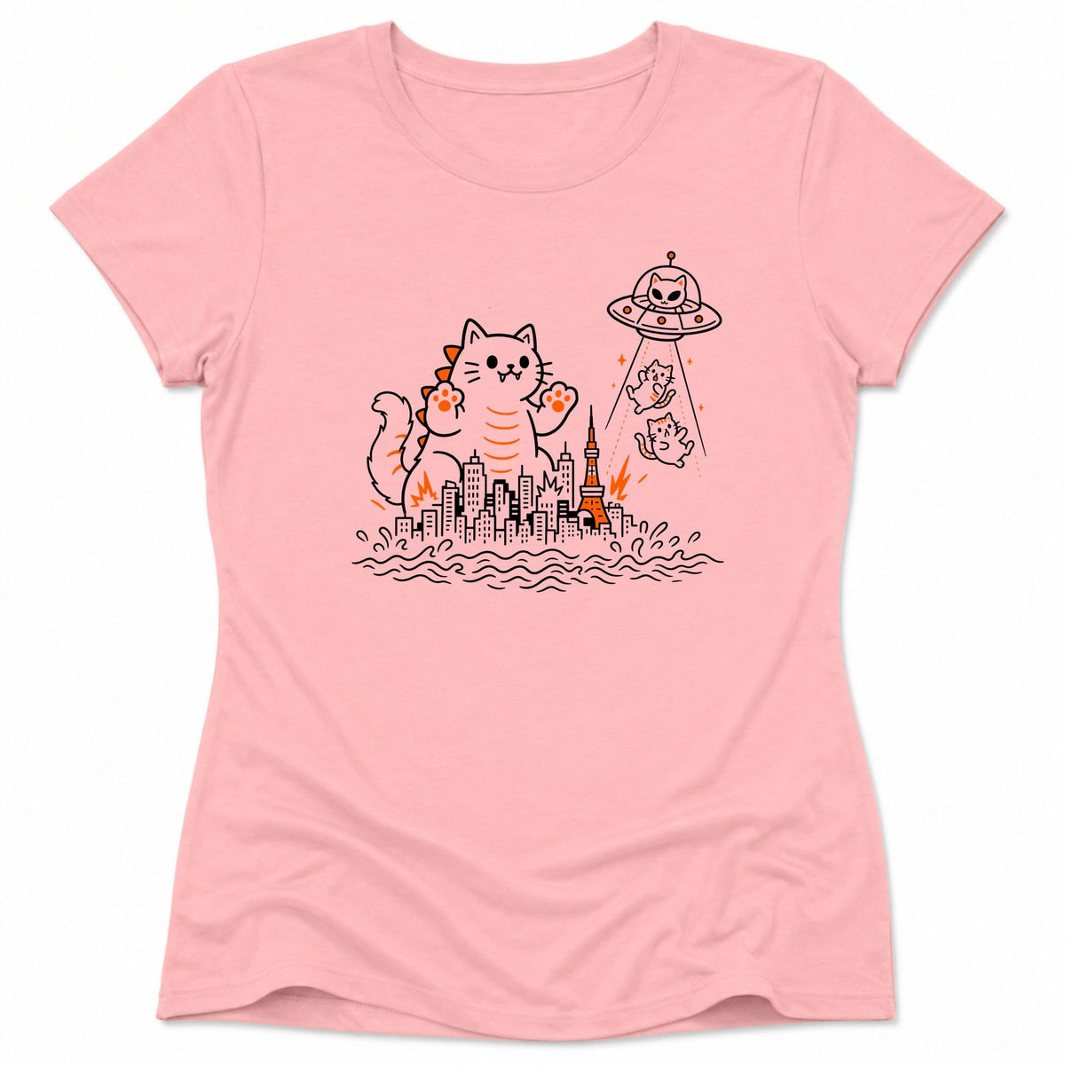 Total Chaos Time Womens Tee Pink / S 10354594173772664299 T-Shirt