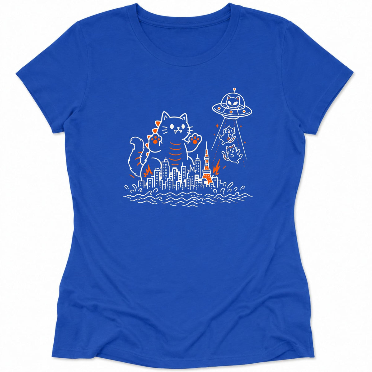 Total Chaos Time Womens Tee True Royal / S 21135144239322318378 T-Shirt