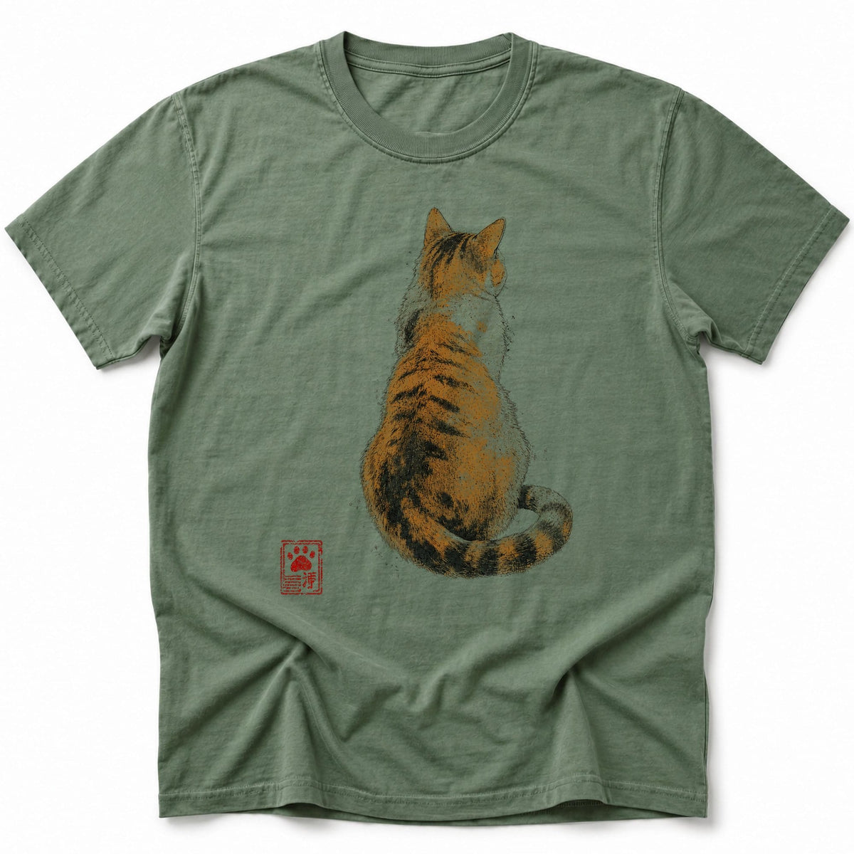 Tranquil Tails 2 T-Shirt Moss / S 30090707537418843519 T-Shirt