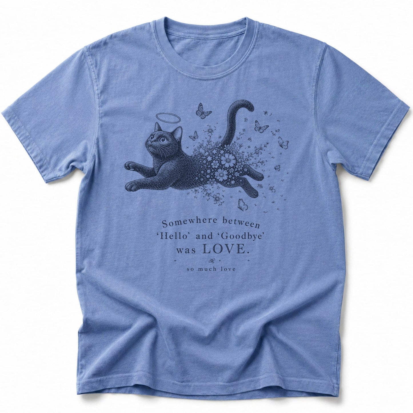 Transcendent Leap T-Shirt Blue Jean / S 16986256662068572336 T-Shirt