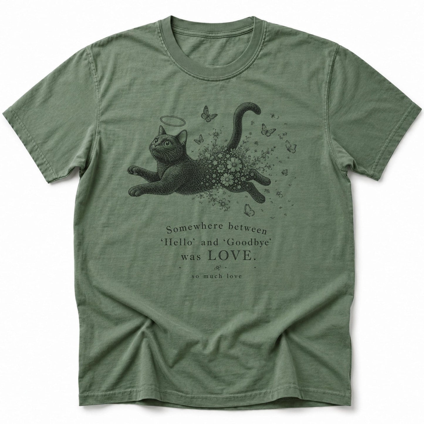 Transcendent Leap T-Shirt Moss / S 22819625561086461952 T-Shirt
