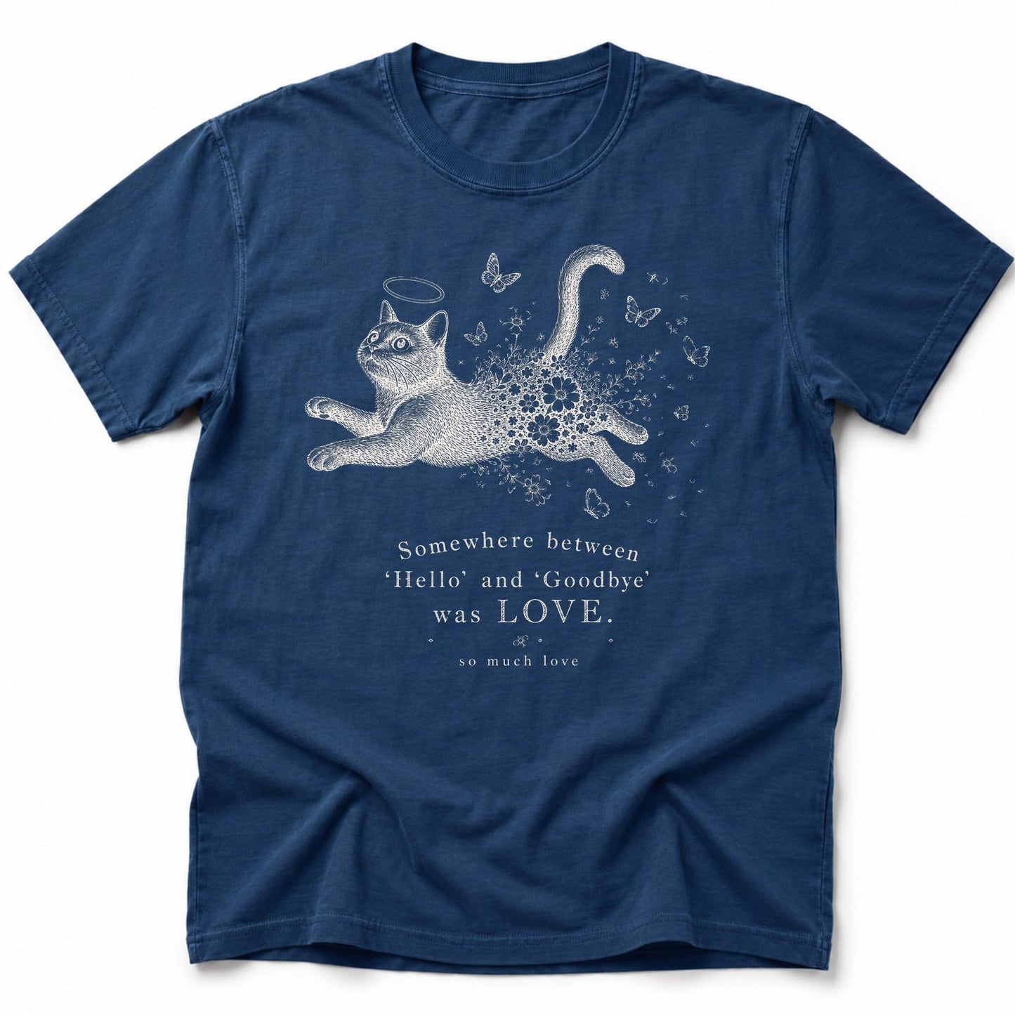 Transcendent Leap T-Shirt Navy / S 12872101454554278904 T-Shirt