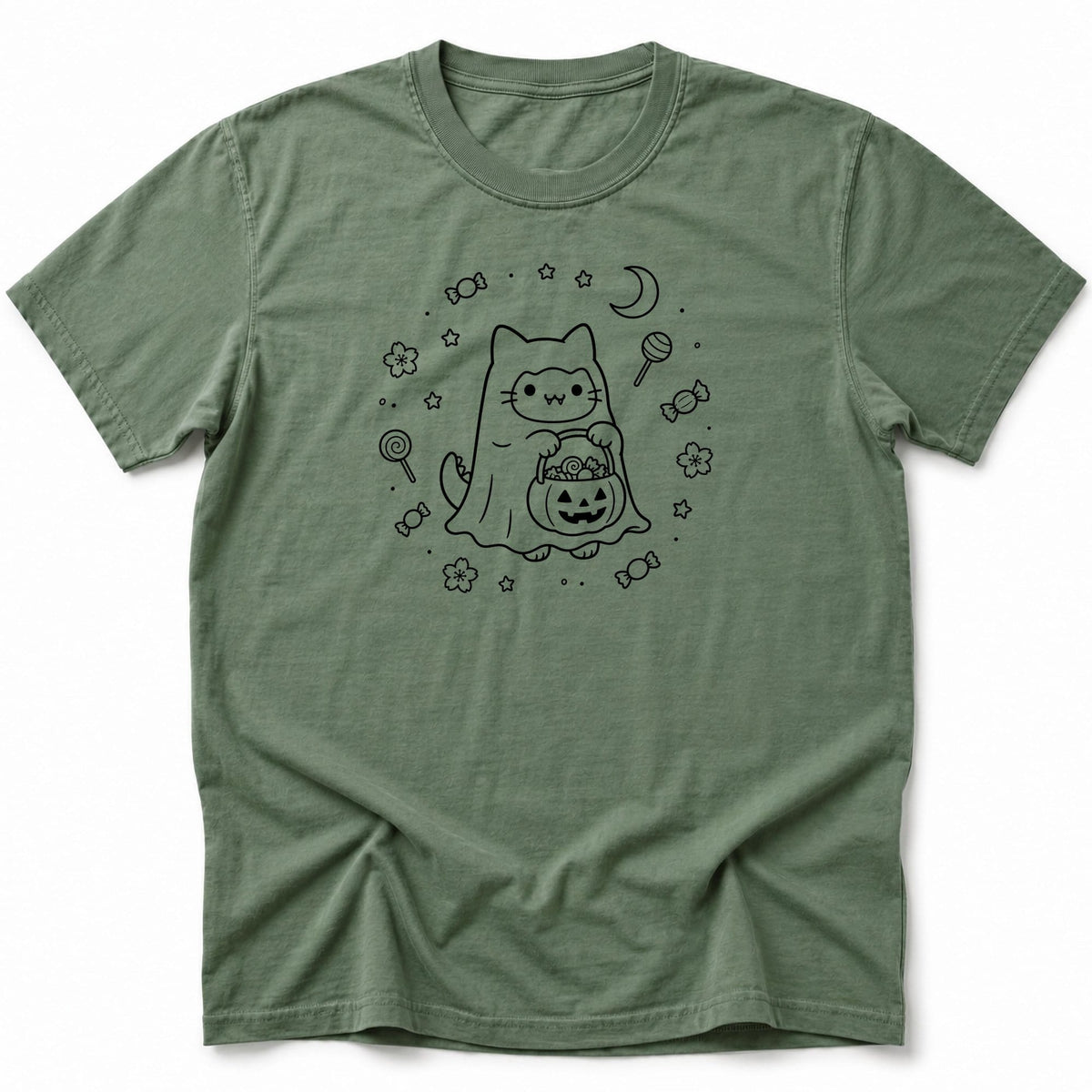 Treat or Treat T-Shirt Moss / S 23751648744354524950 T-Shirt