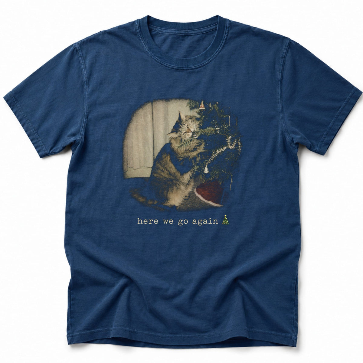 Tree Tango T-Shirt Navy / S 26174285313038652057 T-Shirt