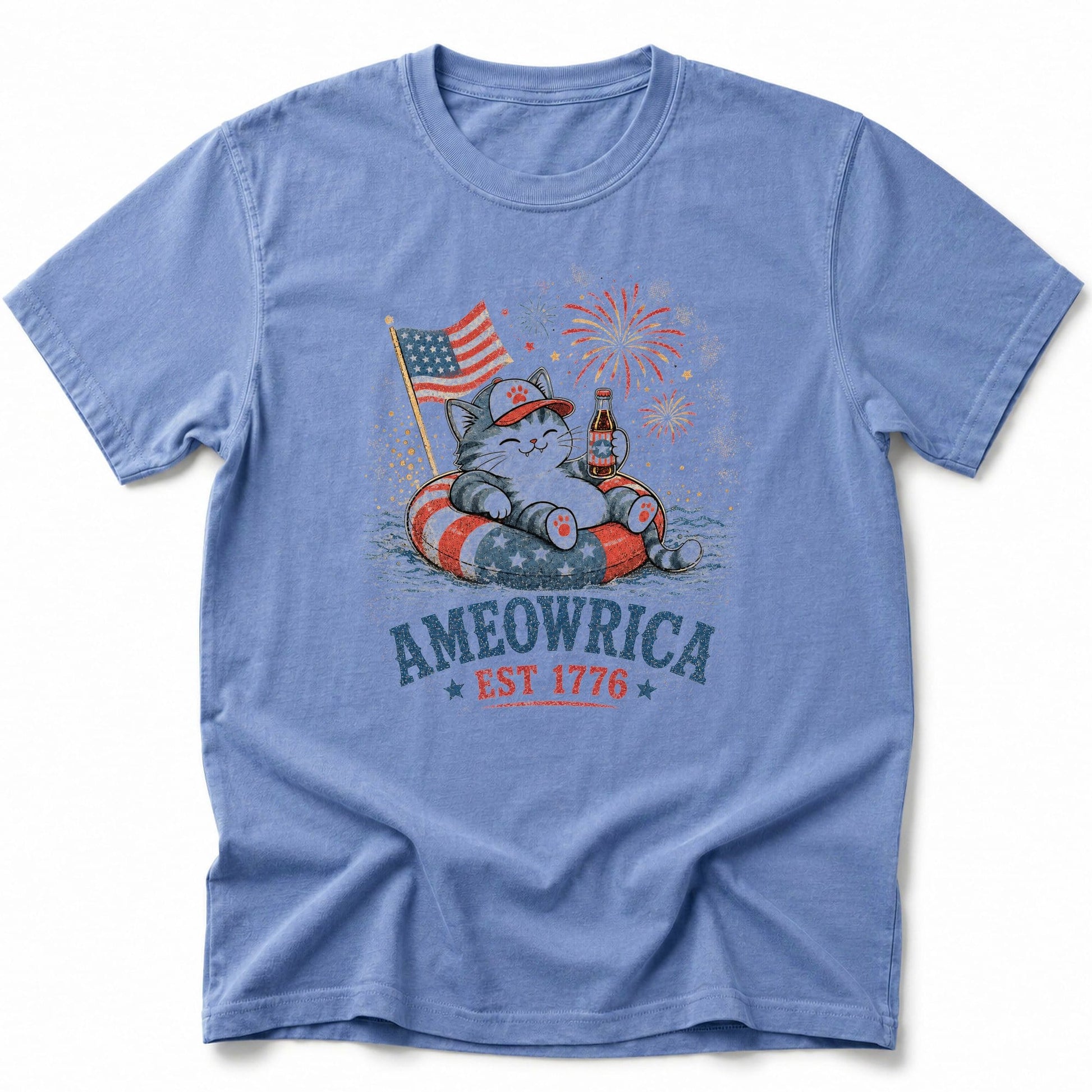 Tubing 1776 T-Shirt Blue Jean / S 98405205539938035367 T-Shirt