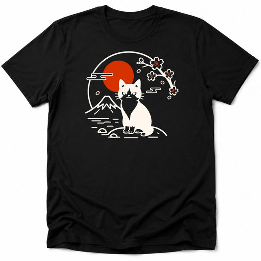 Tux Cat Everyday Softstyle Tee Black / S 14036264090038157157 T-Shirt