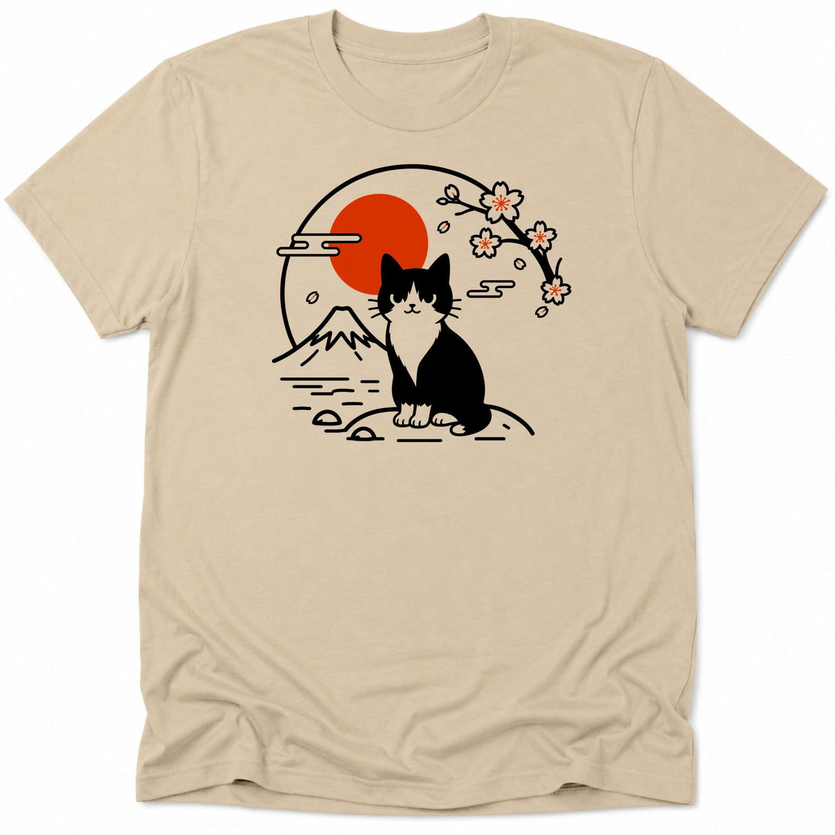 Tux Cat Everyday Softstyle Tee Sand / S 39859857658670163135 T-Shirt