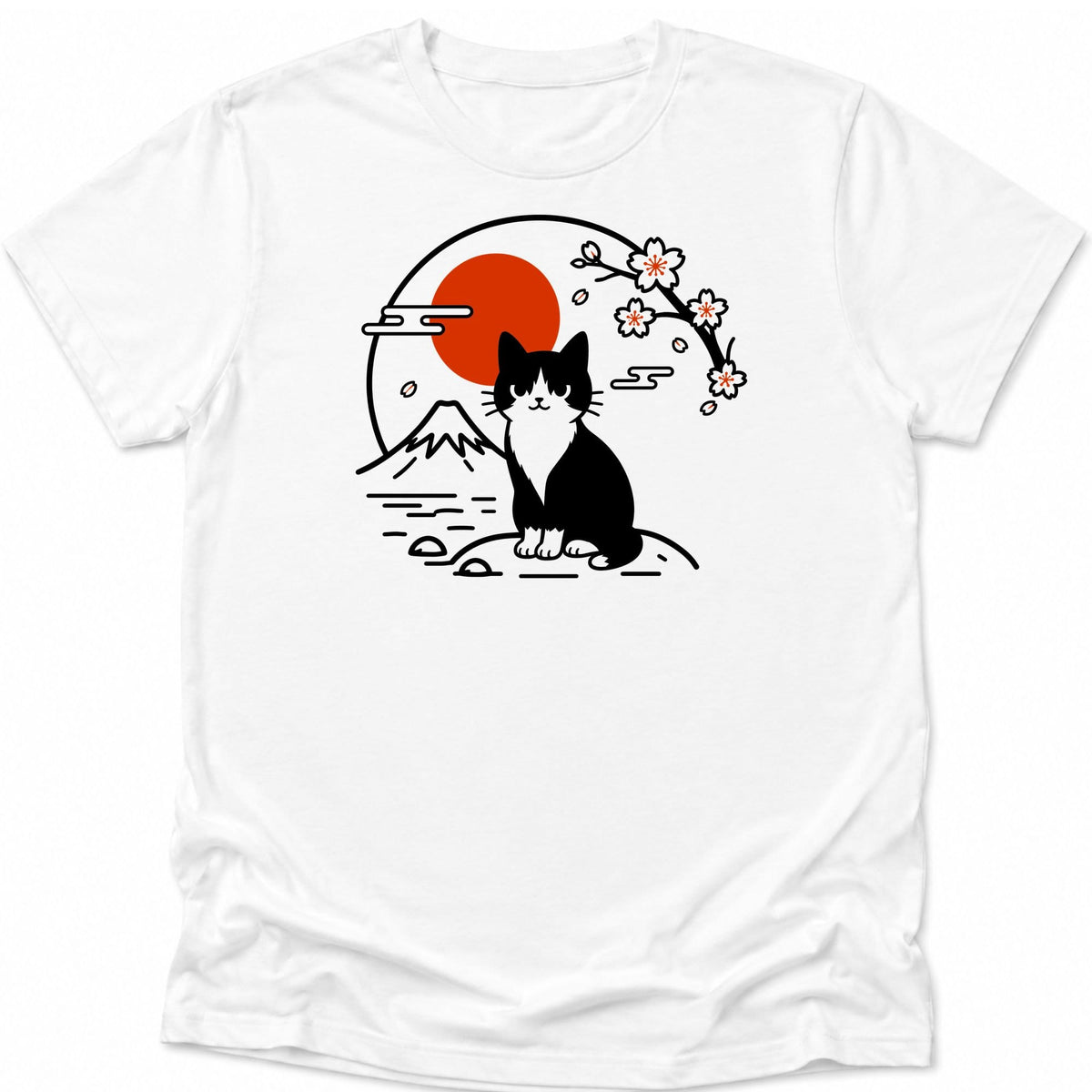 Tux Cat Everyday Softstyle Tee White / S 28553130300600852636 T-Shirt
