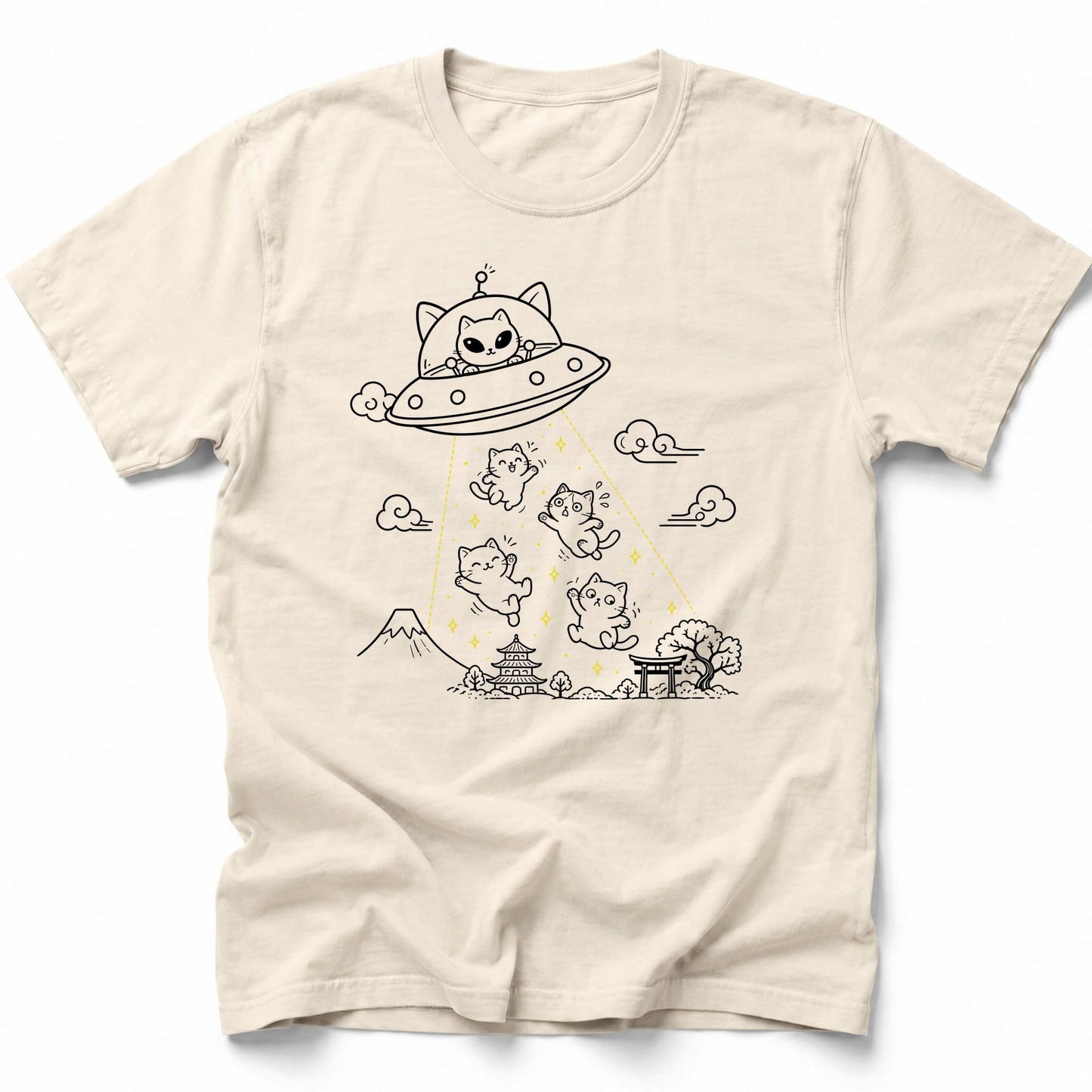 UAP CAT T-Shirt Ivory / S 23222875549341815839 T-Shirt